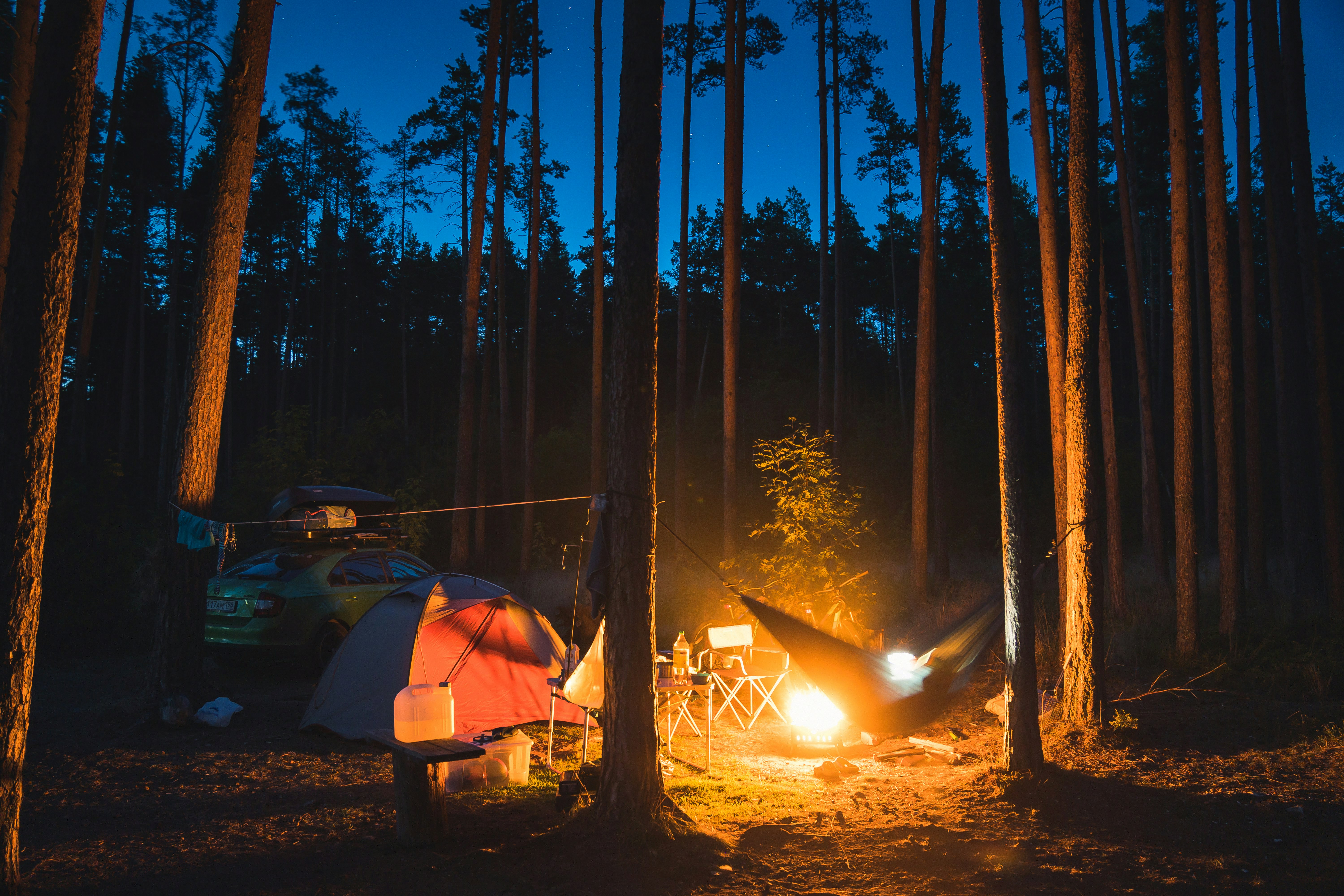 登山装備とトレイル